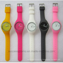 Candy Color Frosted Silicone Jelly Kids Watch